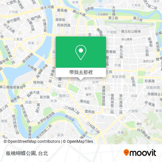 板橋蝴蝶公園地圖