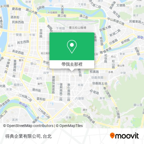 得典企業有限公司地圖