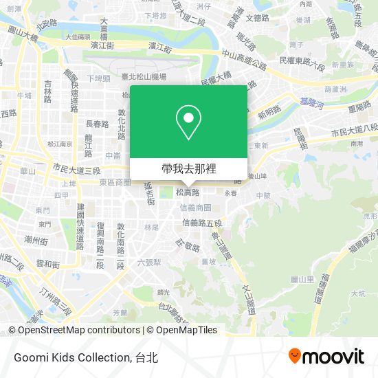 Goomi Kids Collection地圖