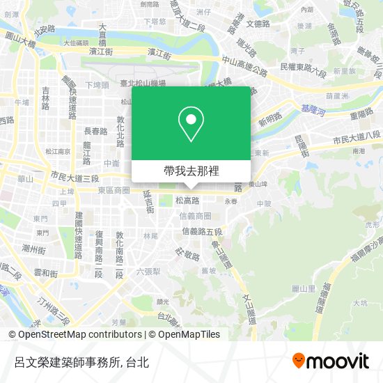 呂文榮建築師事務所地圖