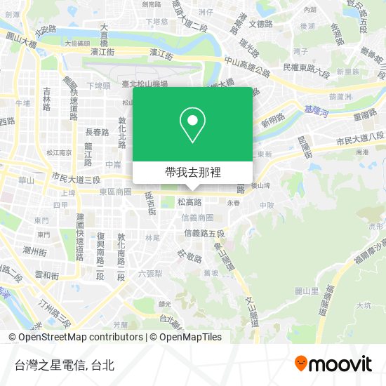 台灣之星電信地圖