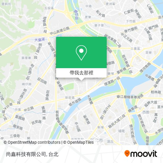 尚鑫科技有限公司地圖