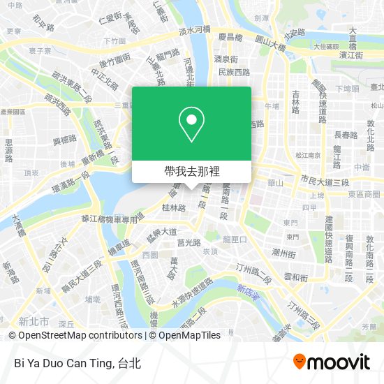 Bi Ya Duo Can Ting地圖