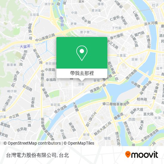 台灣電力股份有限公司地圖