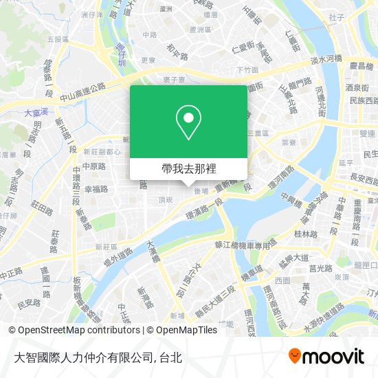 大智國際人力仲介有限公司地圖