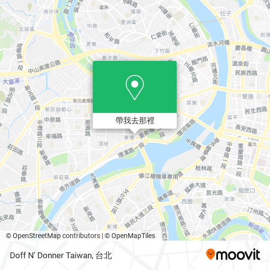 Doff N' Donner Taiwan地圖