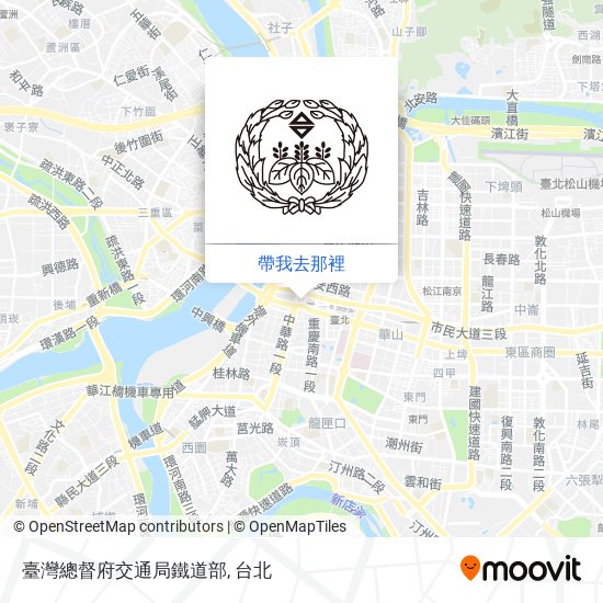 臺灣總督府交通局鐵道部地圖