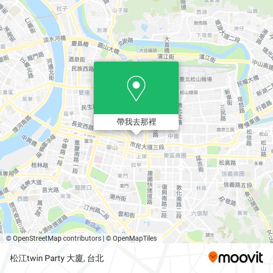 松江twin Party 大廈地圖