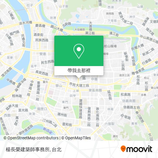 楊長榮建築師事務所地圖