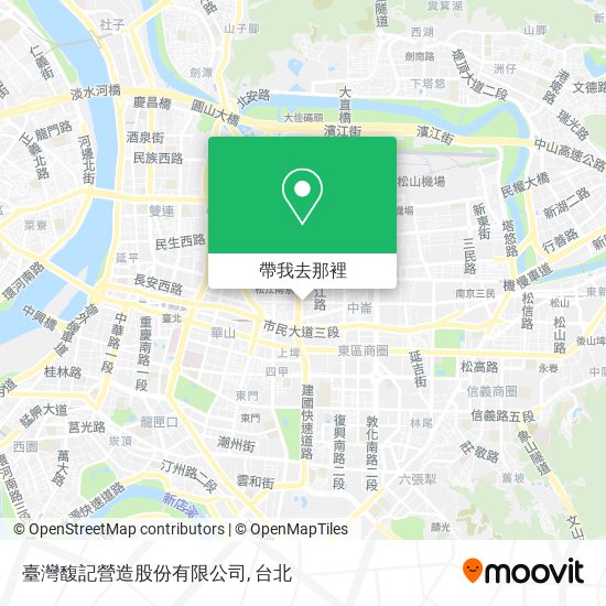 臺灣馥記營造股份有限公司地圖