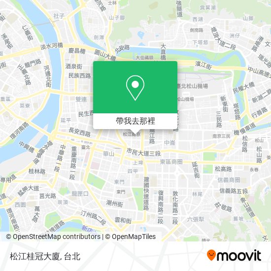 松江桂冠大廈地圖