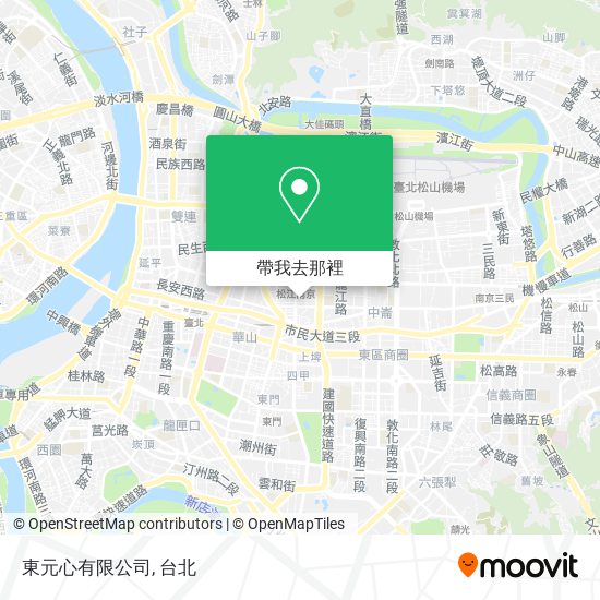 東元心有限公司地圖