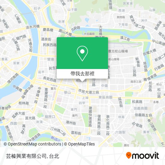 芸榛興業有限公司地圖