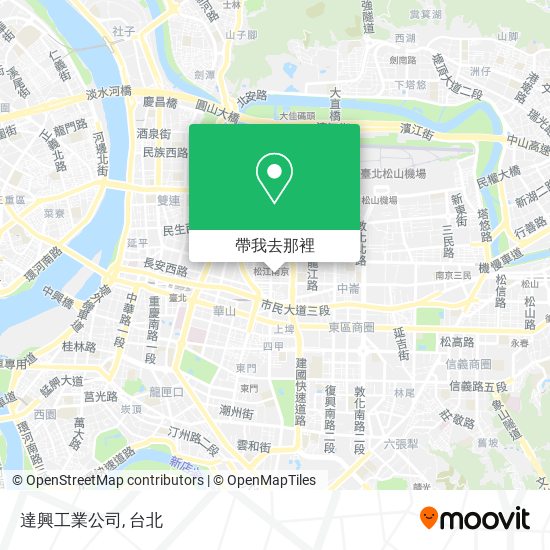 達興工業公司地圖