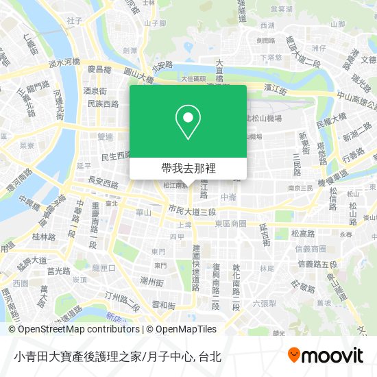 小青田大寶產後護理之家/月子中心地圖