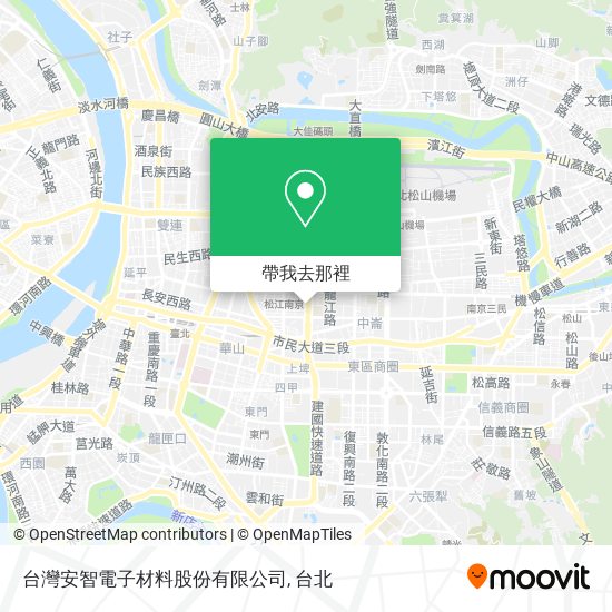 台灣安智電子材料股份有限公司地圖