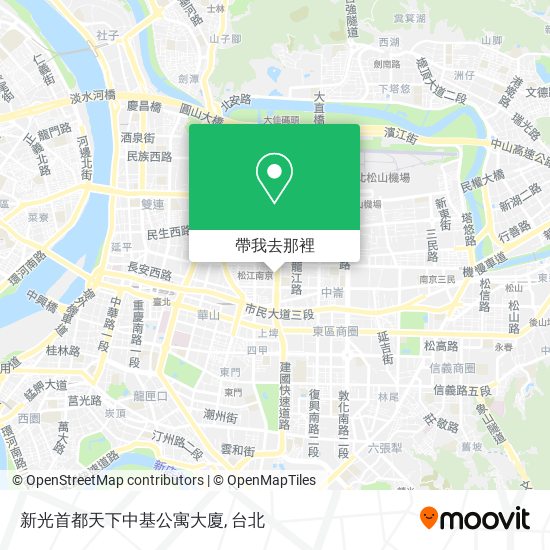 新光首都天下中基公寓大廈地圖