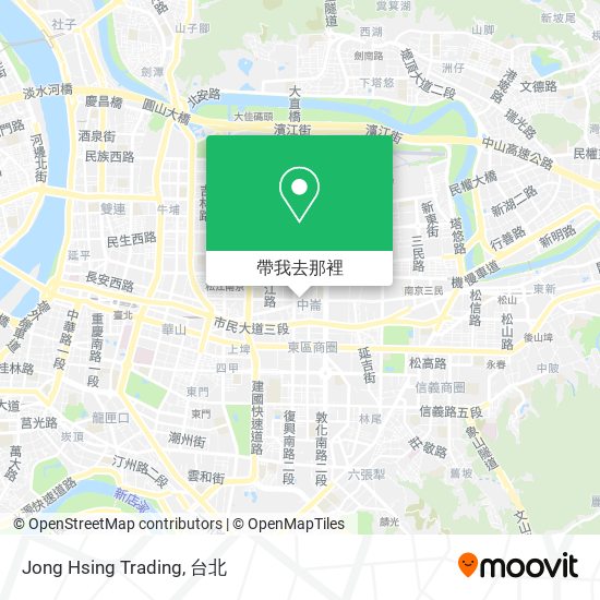 Jong Hsing Trading地圖