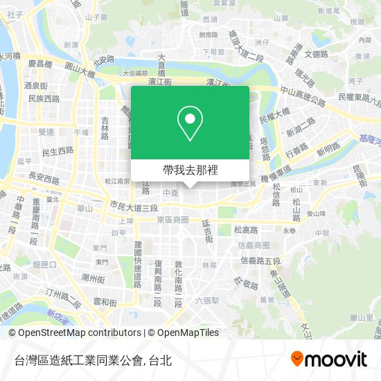 台灣區造紙工業同業公會地圖