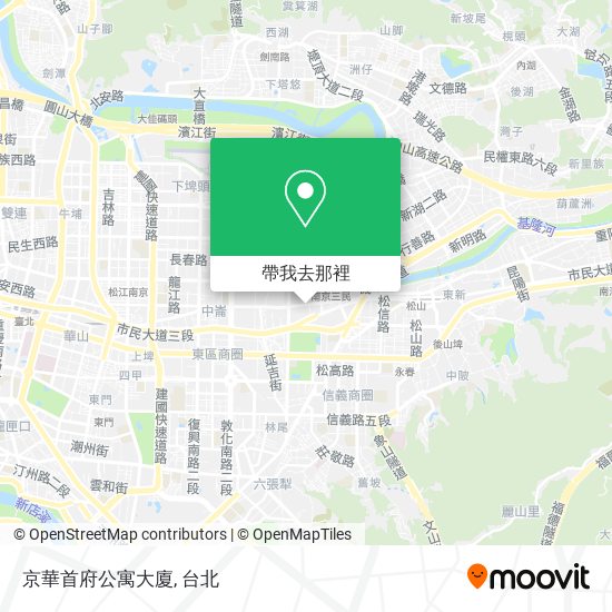 京華首府公寓大廈地圖