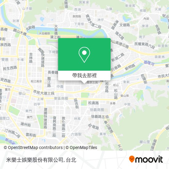 米樂士娛樂股份有限公司地圖