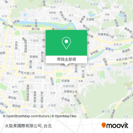 火龍果國際有限公司地圖