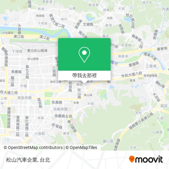 松山汽車企業地圖