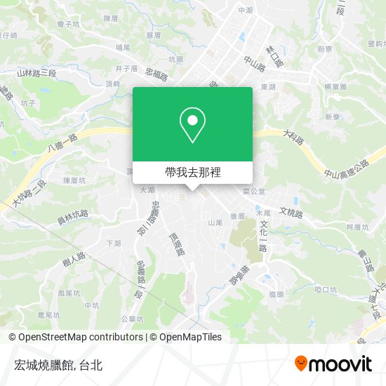 宏城燒臘館地圖