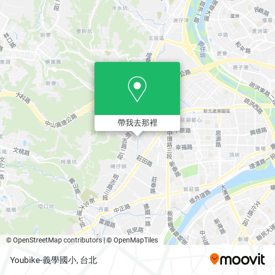 Youbike-義學國小地圖