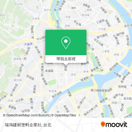 瑞鴻建材塗料企業社地圖