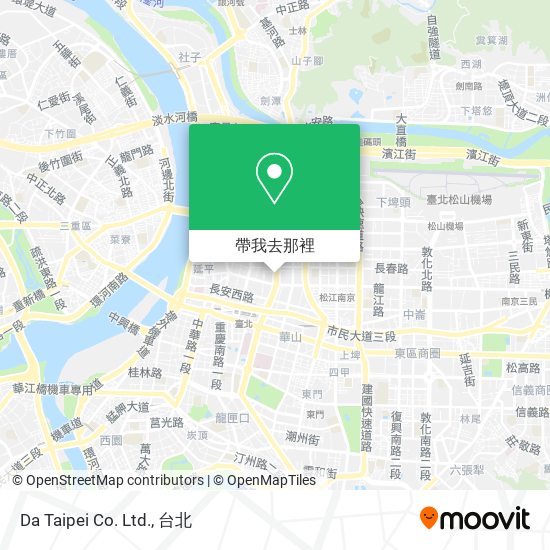 Da Taipei Co. Ltd.地圖