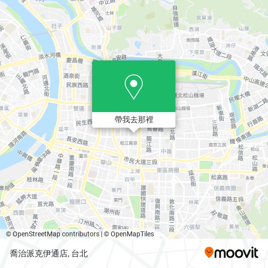 喬治派克伊通店地圖