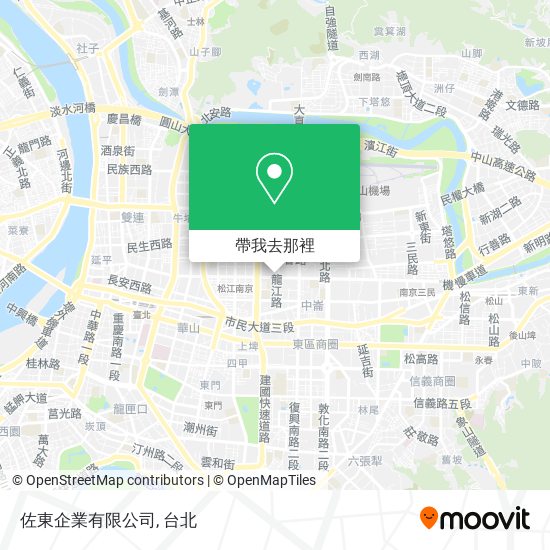 佐東企業有限公司地圖