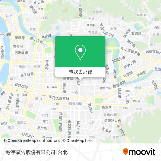 翰宇廣告股份有限公司地圖