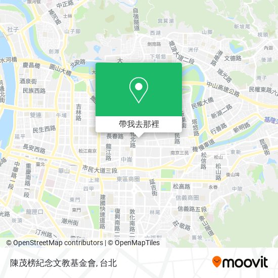 陳茂榜紀念文教基金會地圖