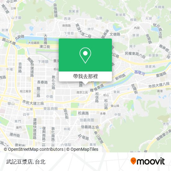 武記豆漿店地圖
