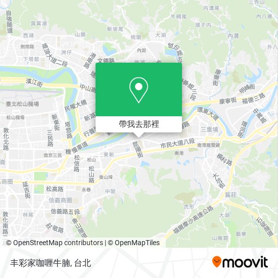 丰彩家咖喱牛腩地圖