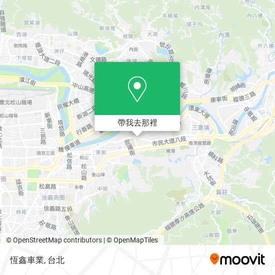 恆鑫車業地圖