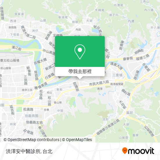 洪澤安中醫診所地圖