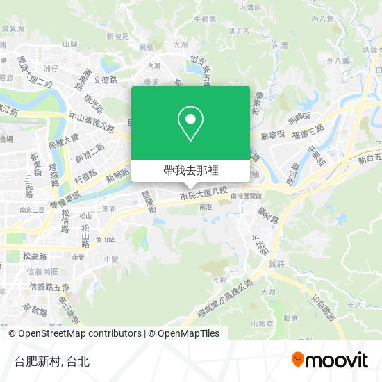 台肥新村地圖