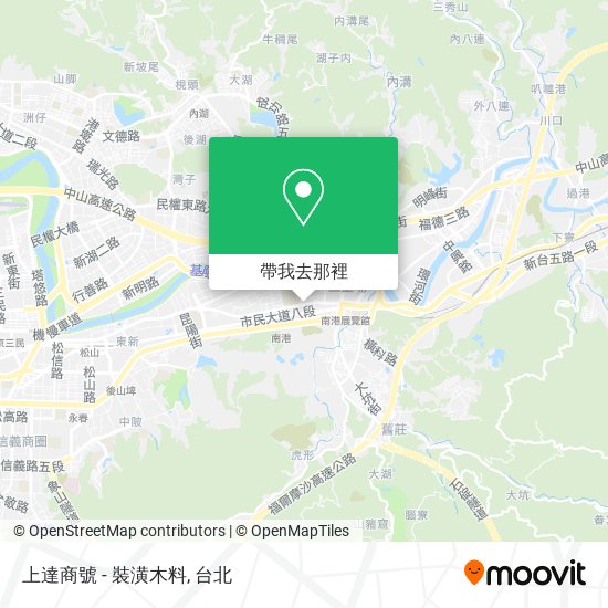 上達商號 - 裝潢木料地圖