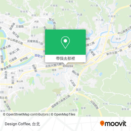 Design Coffee地圖