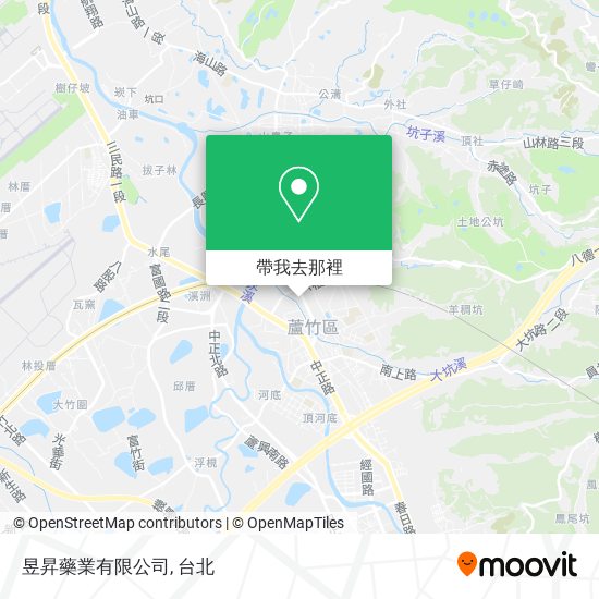 昱昇藥業有限公司地圖