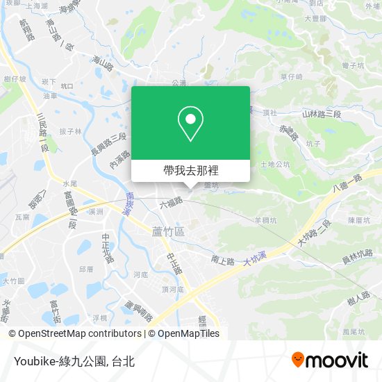 Youbike-綠九公園地圖