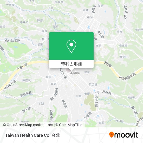 Taiwan Health Care Co地圖