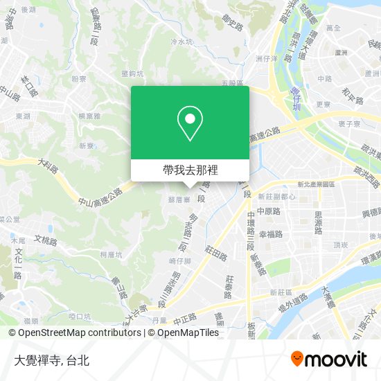 大覺禪寺地圖