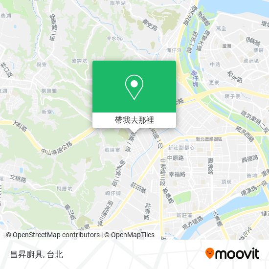 昌昇廚具地圖