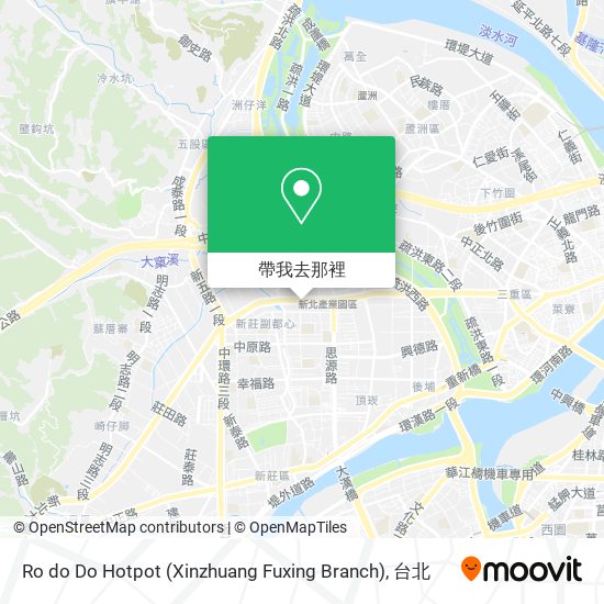 Ro do Do Hotpot (Xinzhuang Fuxing Branch)地圖