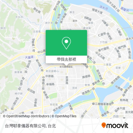 台灣耶拿儀器有限公司地圖