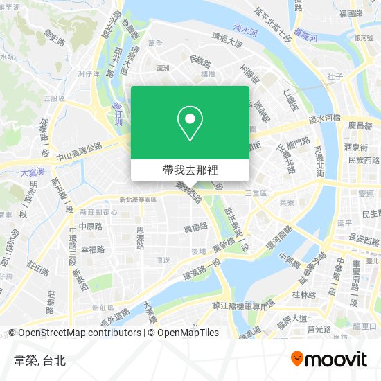 韋榮地圖